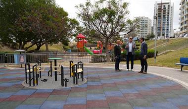 The George Bonello Du Puis gardens get a €160,000 refurbishment