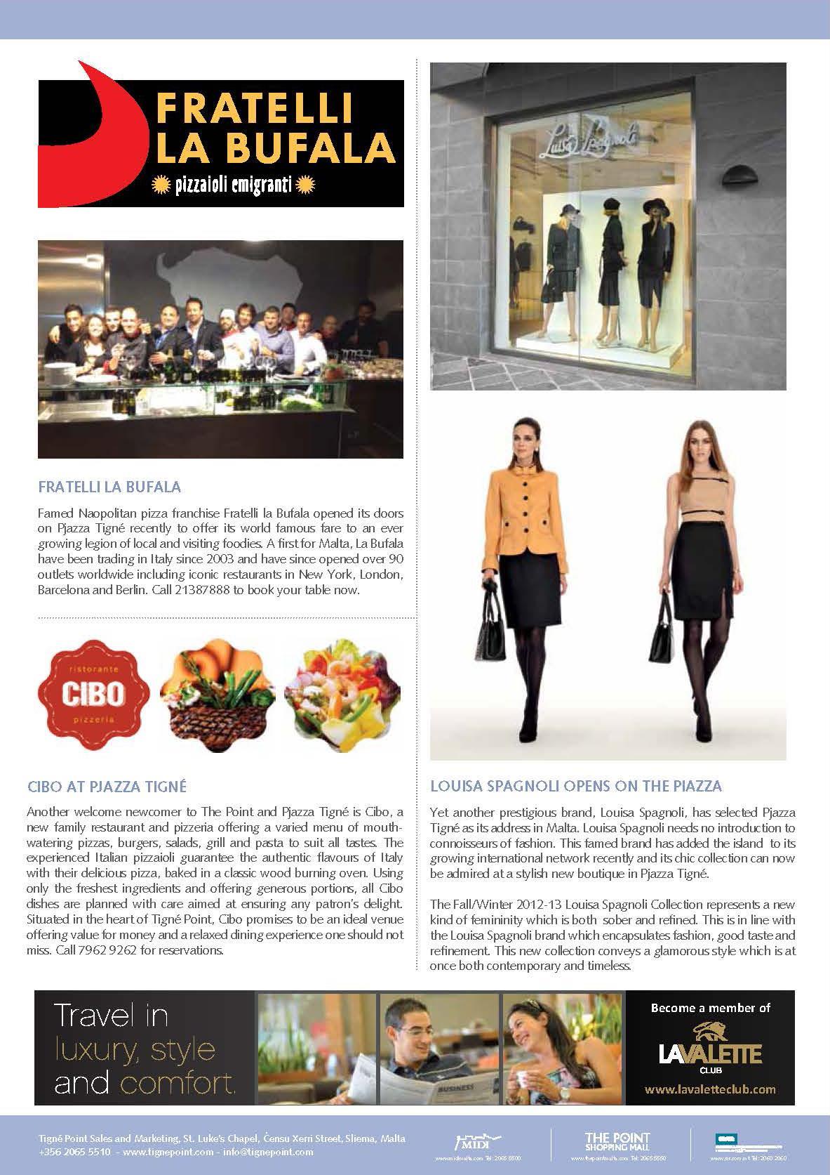 Tigné Point Newsletter December 2012